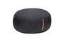 Miniatura Puff de tela gris oscuro Mochi Clipped