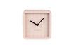 Miniatura Reloj de hormigón rosa Cute 6