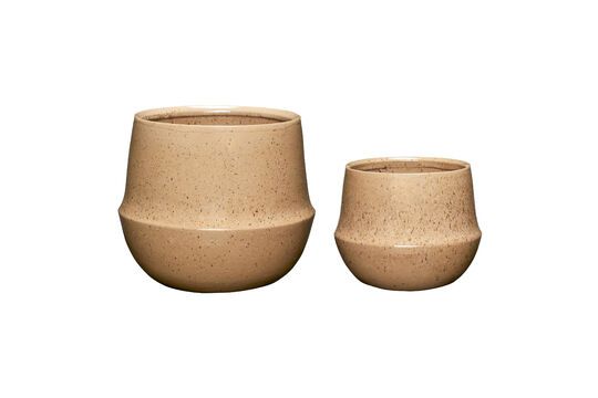 Set de 2 agarraderas de cerámica Vibe sand Clipped