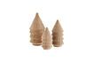 Miniatura Set de 3 árboles decorativos de terracota beige Treee 1