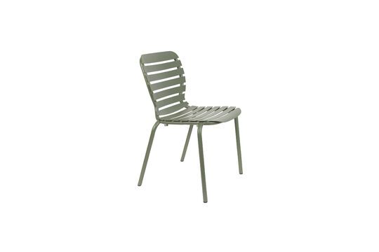 Silla de aluminio verde Vondel Clipped