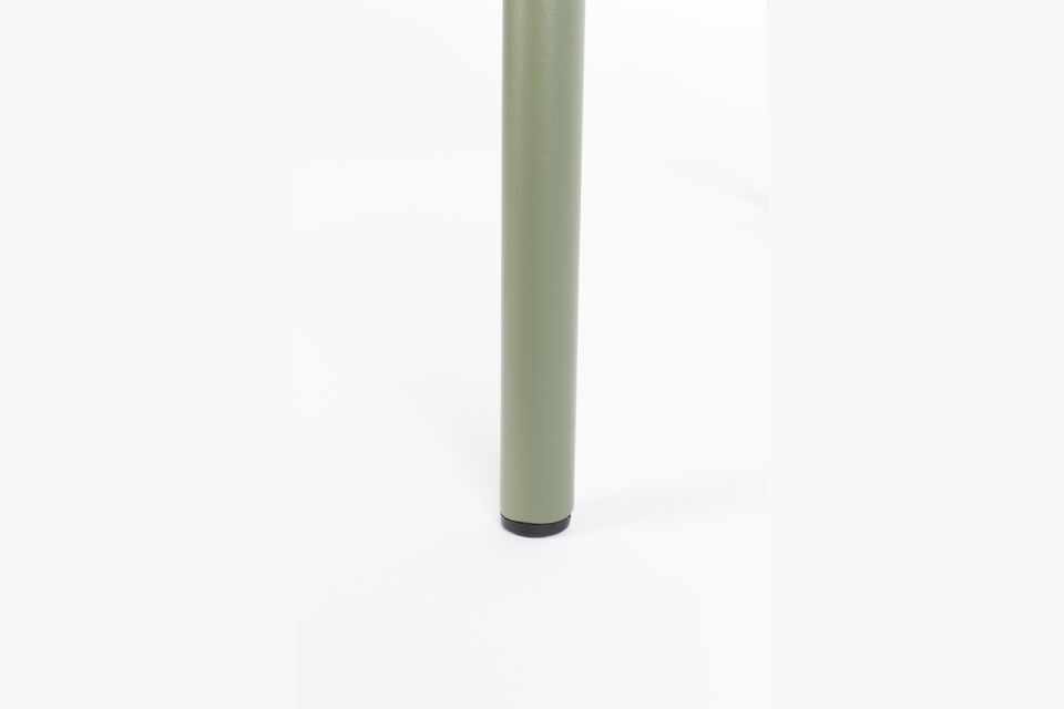 Silla de aluminio verde Vondel - 11