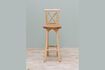 Miniatura Silla de bar Luar de teca beige 4