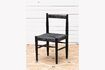 Miniatura Silla de madera negra Gitana 1