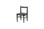 Miniatura Silla de madera negra Gitana Clipped