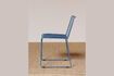 Miniatura Silla de metal azul Kwadro 2