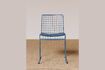 Miniatura Silla de metal azul Kwadro 4