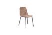 Miniatura Silla de mimbre beige H apur 5