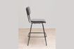 Miniatura Silla de mostrador Fairmont de metal gris 6