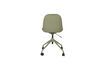 Miniatura Silla de oficina con ruedas de tela verde Albert Kuip 5