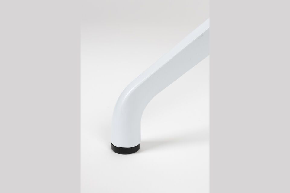 Silla de oficina de plástico blanco Albert Kuip - 9