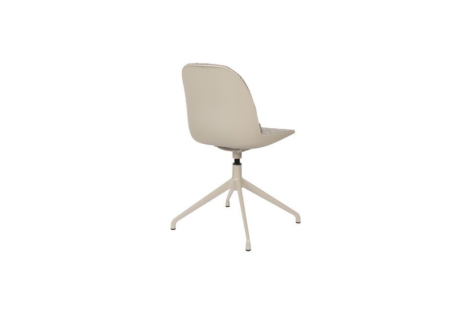 Silla de oficina de tela gris Albert Kuip - 5