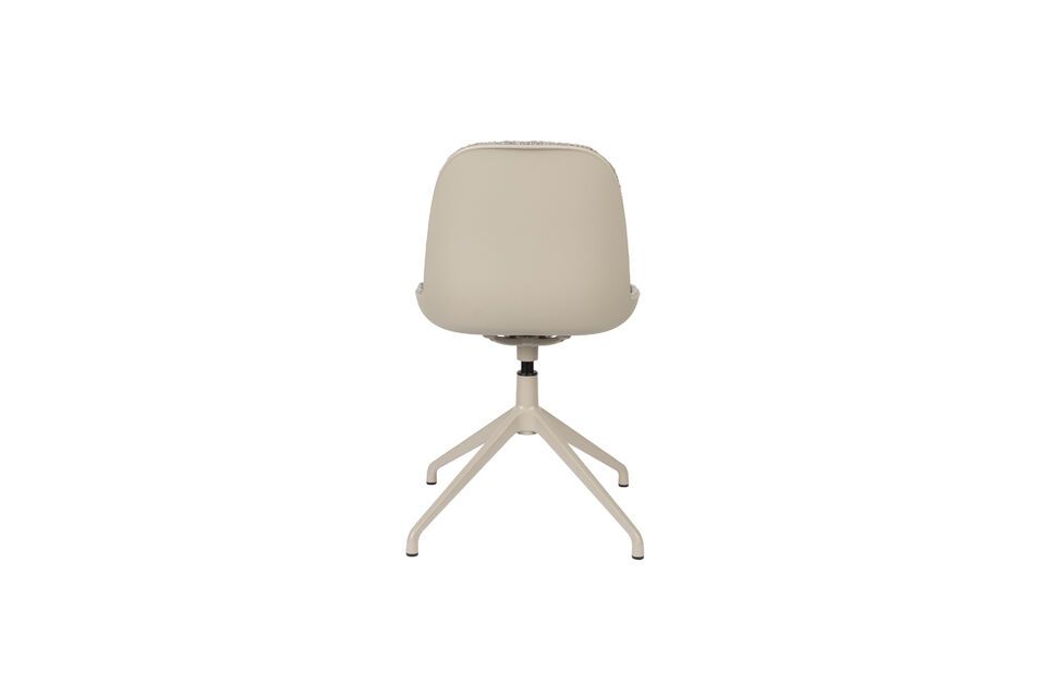 Silla de oficina de tela gris Albert Kuip - 6