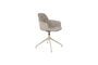 Miniatura Silla de oficina de tela gris Albert Kuip Clipped