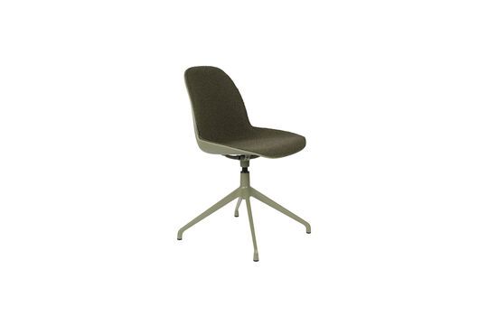 Silla de oficina de tela verde Albert Kuip Clipped