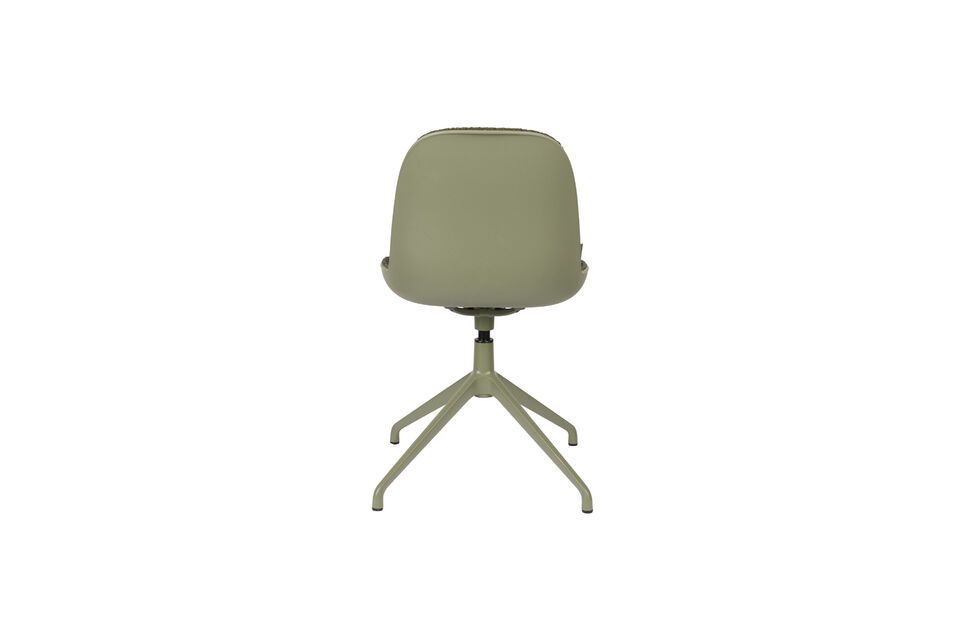 Silla de oficina de tela verde Albert Kuip - 5