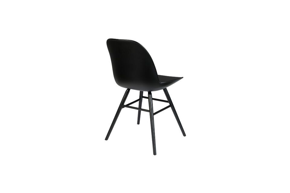 Silla de plástico negra Albert Kuip - 8