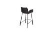 Miniatura Silla de PU negra Brit Ll 8