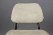 Miniatura Silla de tela beige Darby 12