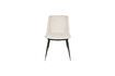 Miniatura Silla de tela beige Lionel 3