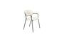 Miniatura Silla de tela blanca Jolien Clipped