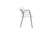 Miniatura Silla de tela blanca Jolien 9