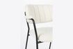 Miniatura Silla de tela blanca Jolien 2