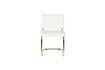 Miniatura Silla de tela blanca Teddy 6