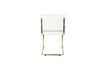 Miniatura Silla de tela blanca Teddy 9