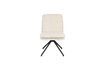 Miniatura Silla de tela blanca Tyler 6