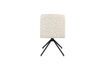 Miniatura Silla de tela blanca Tyler 9