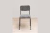 Miniatura Silla de tela gris Fairmont 2