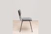 Miniatura Silla de tela gris Fairmont 4