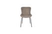 Miniatura Silla de tela gris Junzo Rib 3