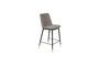 Miniatura Silla de tela gris Lionel Clipped