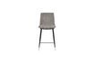 Miniatura Silla de tela gris Lionel 5