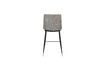 Miniatura Silla de tela gris Lionel 8