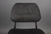 Miniatura Silla de tela negra Darby 13