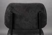 Miniatura Silla de tela negra Darby 14