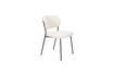 Miniatura Silla de tela rizada blanca Jolien 1