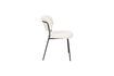 Miniatura Silla de tela rizada blanca Jolien 4