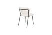 Miniatura Silla de tela rizada blanca Jolien 5