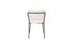 Miniatura Silla de tela rizada blanca Jolien 6