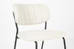 Miniatura Silla de tela rizada blanca Jolien 7