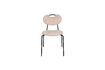 Miniatura Silla de tela rosa Aspen 4