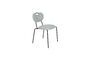 Miniatura Silla de tela verde Aspen Clipped