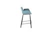 Miniatura Silla de terciopelo azul Brit 5