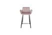 Miniatura Silla de terciopelo rosa Brit 6