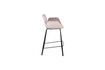 Miniatura Silla de terciopelo rosa Brit 7