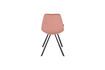 Miniatura Silla de terciopelo rosa Franky 7